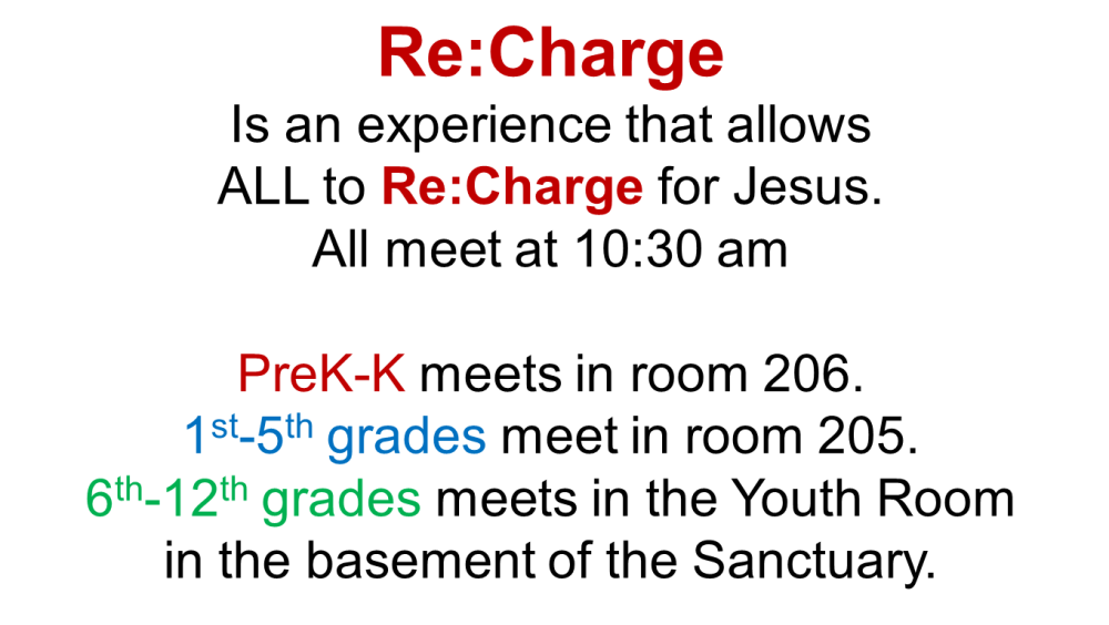 Youth Re:Charge