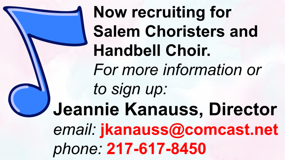 Bell Choir and Choristers Recruitment 2023