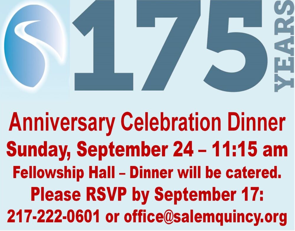 175th Anniversary Dinner
