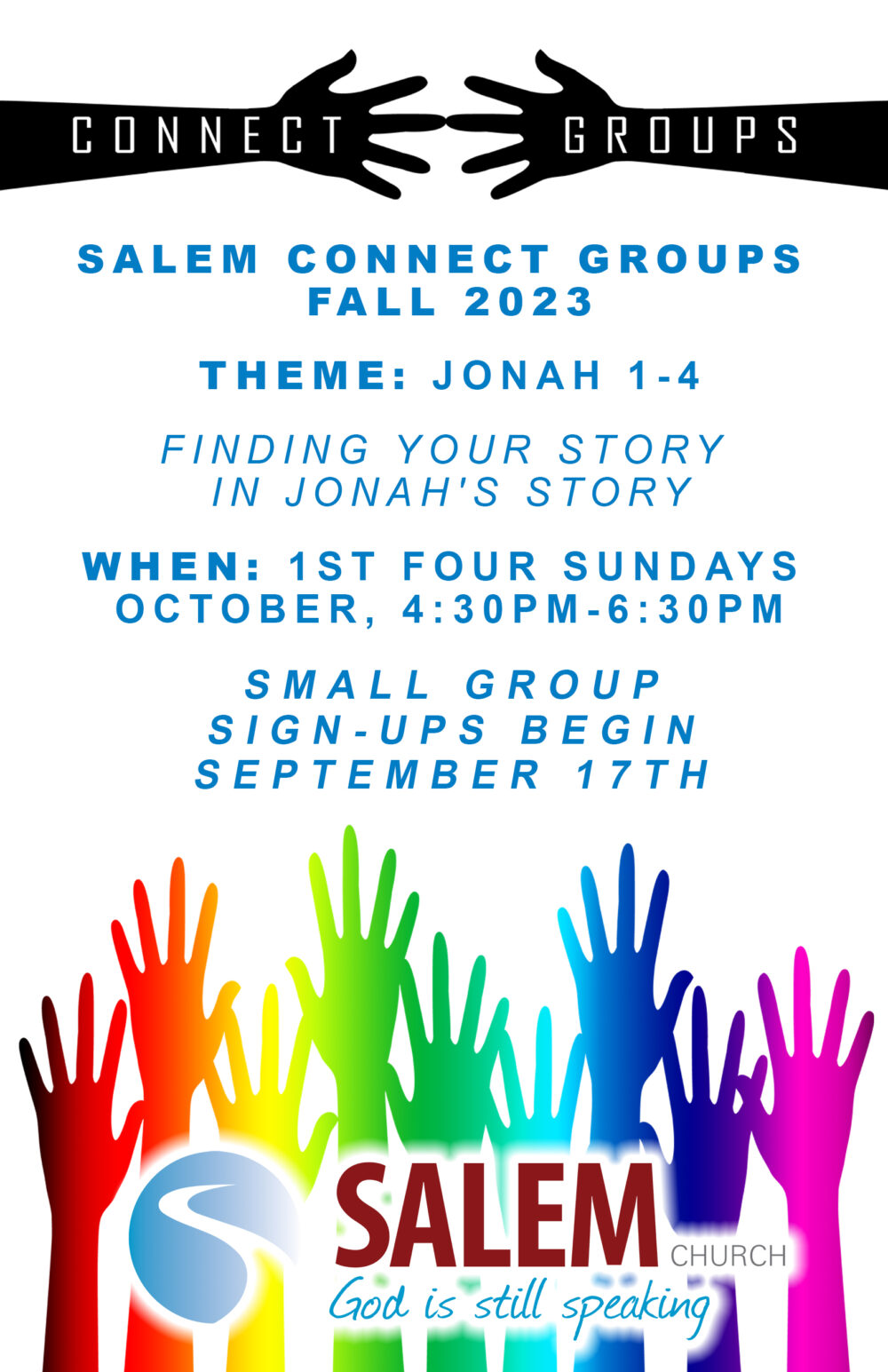 Connect Groups in October