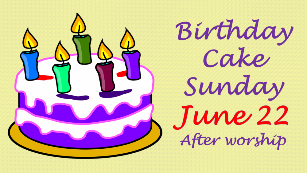 Birthday Cakes 6-22-2025