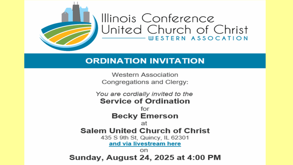 Becky Emerson Ordination