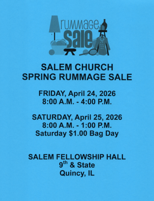 Rummage Sale 2026