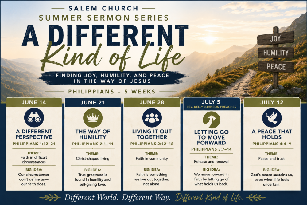 Summer Sermon Series June 2026