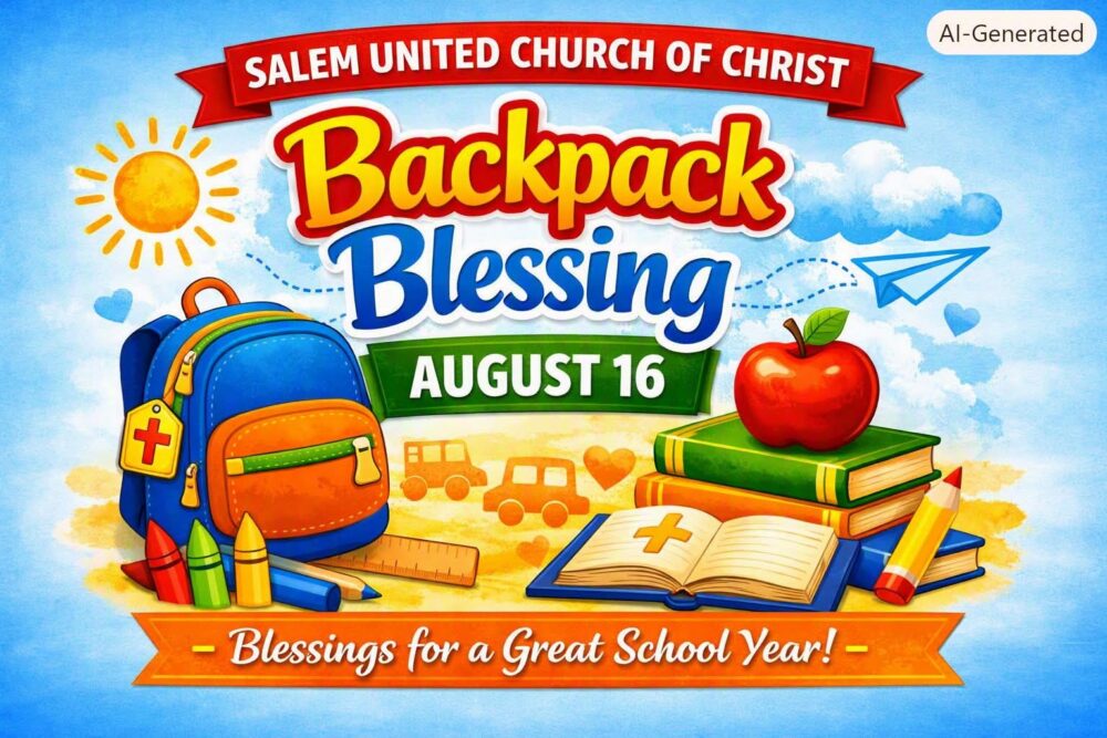 Backpack Blessing 8-16-2026