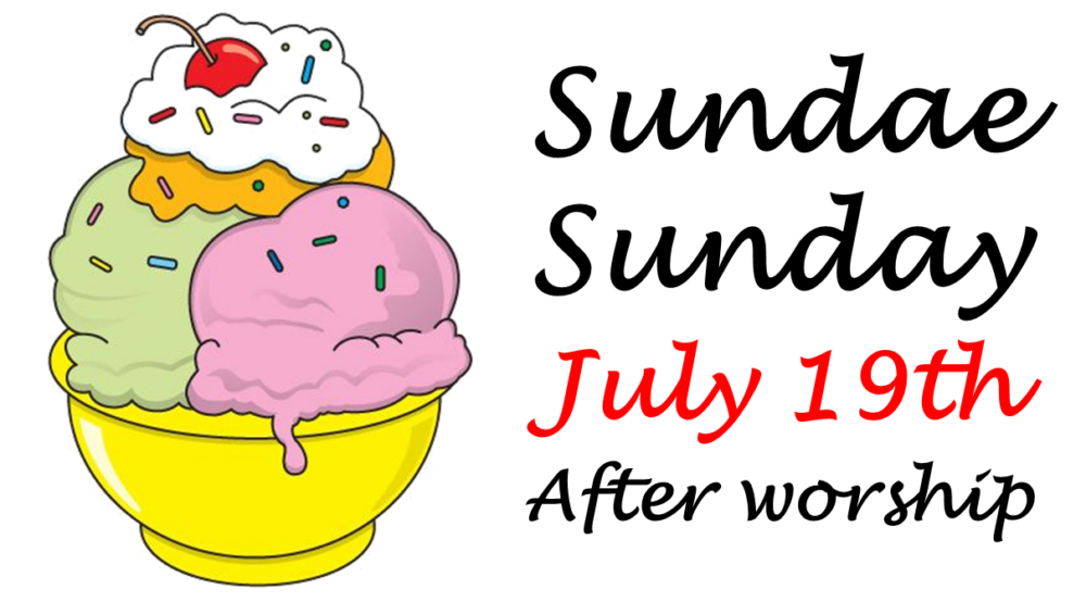 Sunday Sundae 7-19-2026
