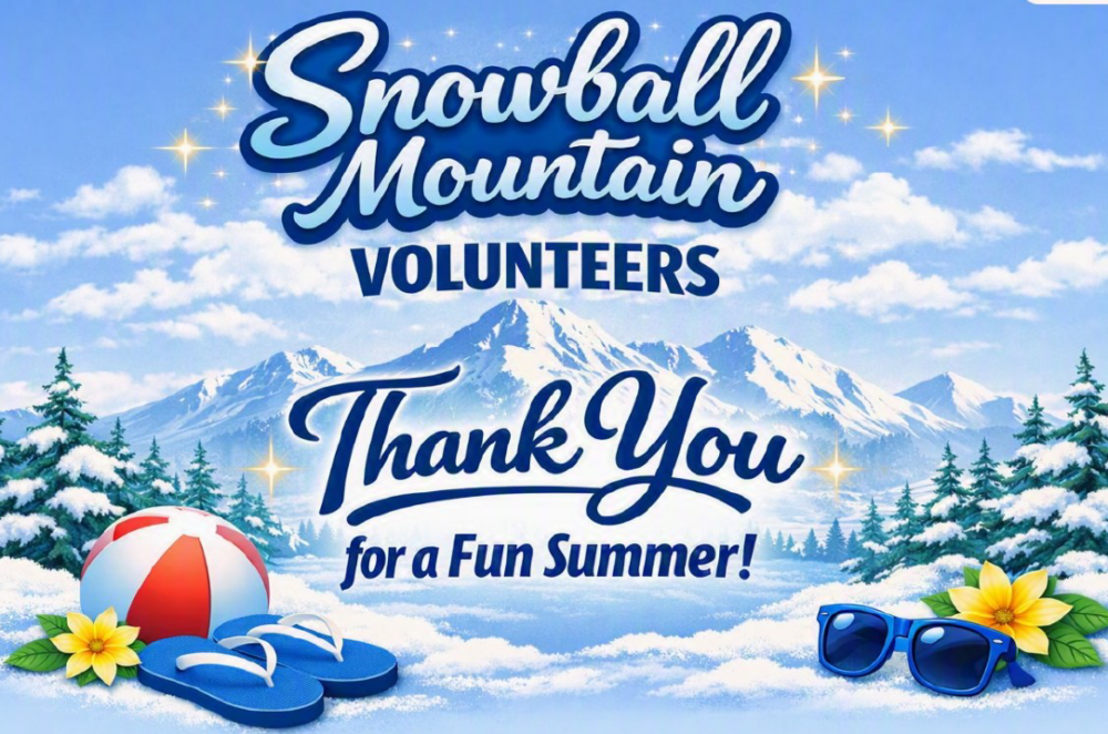 Snowball Mountain Volonteers Snowball Mountain Volonteers