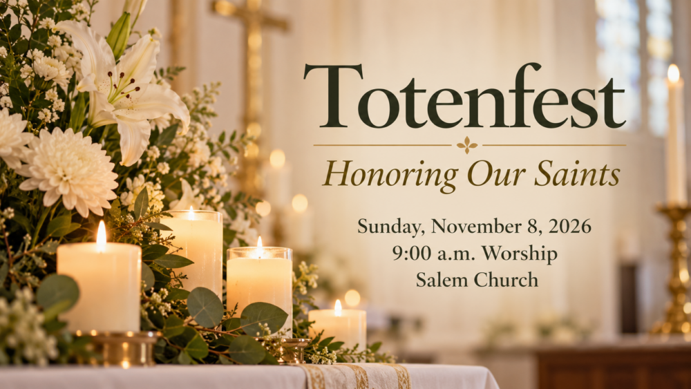 Totenfest November 8, 2026 Totenfest November 8, 2026